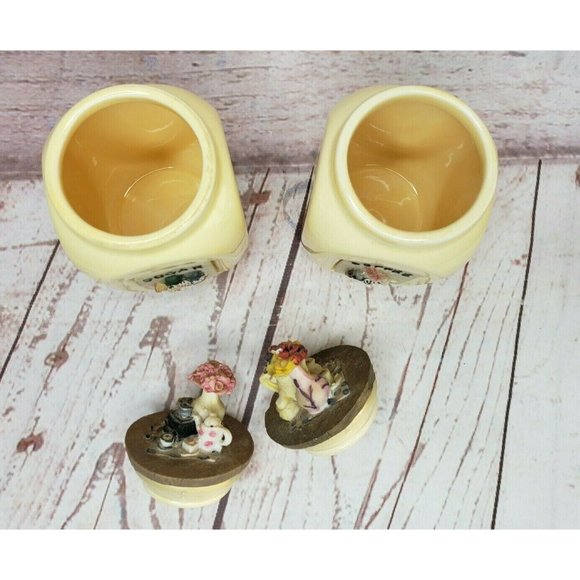 Rare Sugar And Coffee Container Set With Exclusive Design Covers - Picture 3 of 8